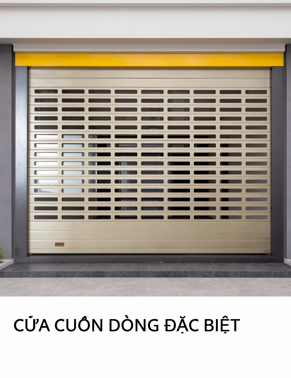 Cửa Cuốn Đóng Đặc Biệt — lắp đặt tại Cần Thơ