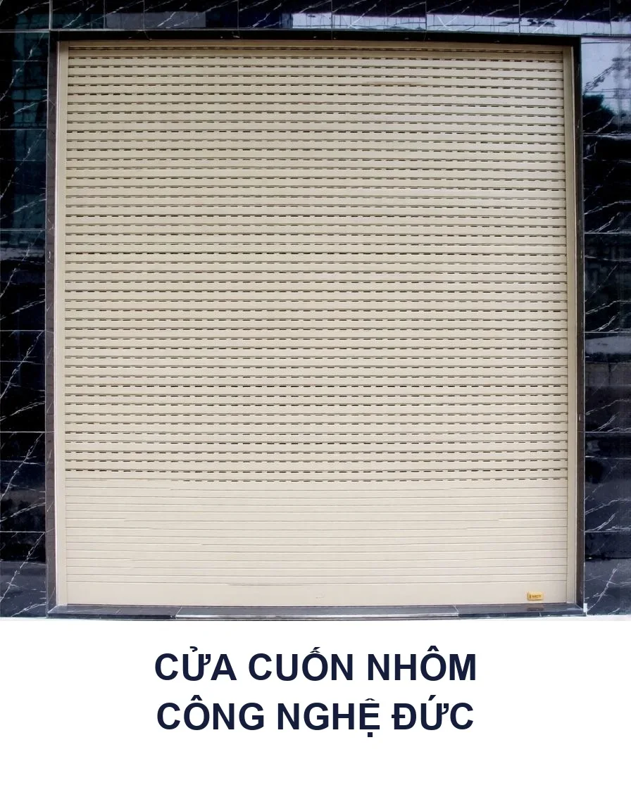 Cửa Cuốn Nhôm Công Nghệ Đức — lắp đặt tại Cần Thơ