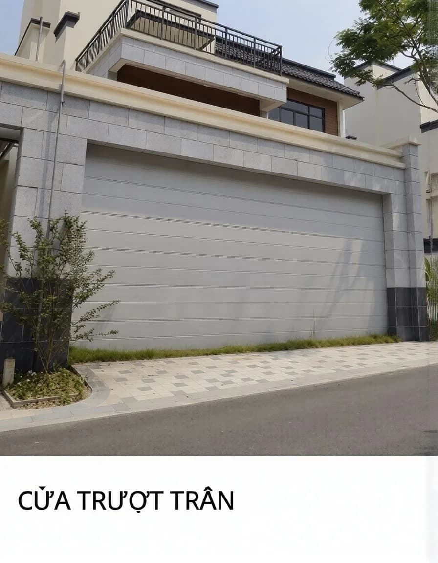 Cửa Trượt Trần — lắp đặt tại Cần Thơ